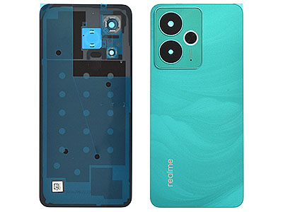 realme realme 14T 5G - Cover Batteria + Vetrino Camera + Adesivi Surf Green