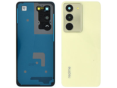 realme realme C75 5G - Cover Batteria + Vetrino Camera + Adesivi Lightning Gold