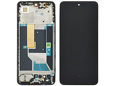 realme realme 14T 5G - Lcd + Touch Screen + Frame + Side Keys Swich Black