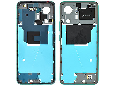 realme Realme P3 5G - Rear Cover + Tasti Laterali + Antenna NFC Starlight Green