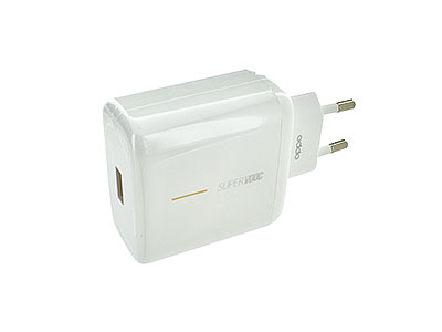 realme realme Note 70T 4G - VCA7GAEH 65W 6.5A Wall Charger White **Bulk**