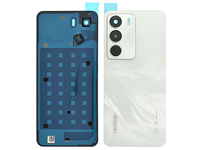 realme realme C71 - Cover Batteria + Vetrino Camera + Adesivi White Swan