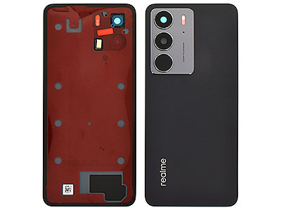 realme Realme C75 - Cover Batteria + Vetrino Camera + Adesivi Storm Black