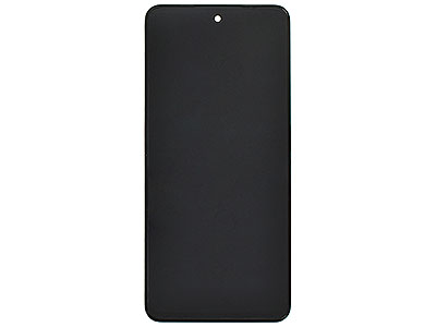 realme Realme C75 - Lcd + Touch Screen + Frame + Tasto Power Storm Black