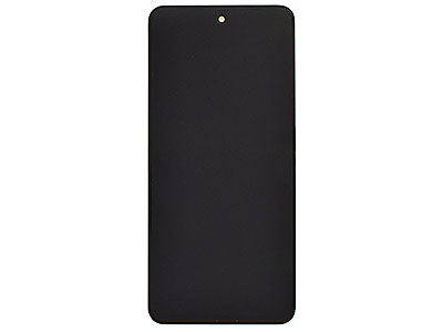 realme Realme C75 - Lcd + Touch Screen + Frame + Tasto Power Ruby Red