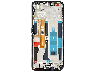 realme realme C75 5G - Lcd + Touch Screen + Frame + Finger Print Storm Black