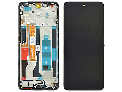 realme realme C75 5G - Lcd + Touch Screen + Frame + Finger Print Lightning Gold