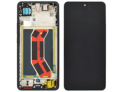 realme realme GT 7T 5G - Lcd + Touch Screen + Frame + Side Keys IceSense Black