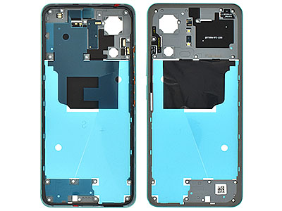 realme realme 14T 5G - Rear Cover + Tasti Laterali + Antenna NFC Surf Green